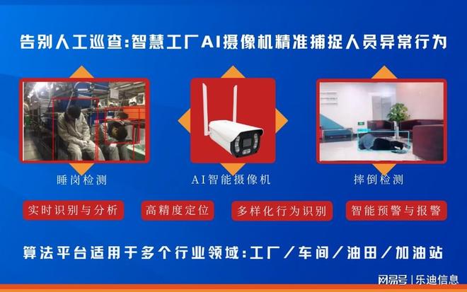 告别人工巡查：智慧工厂AI摄像机精准捕捉人员异常行为