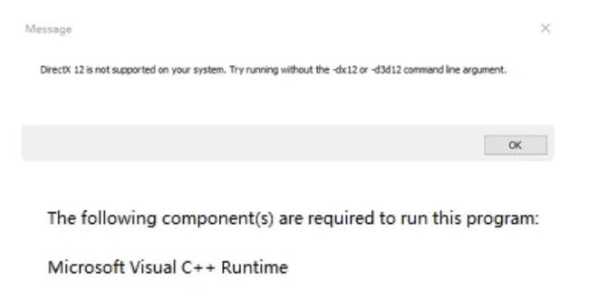 第一后裔 7月2日15点开服常见卡加载、c++、dx12报错解决办法