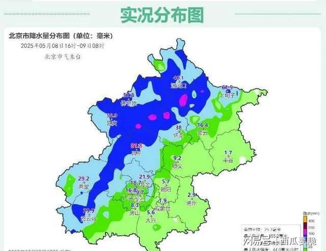 北京突降大雨伴大风降温！这些事不注意要吃亏